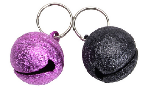 Coastal Frosted Round Cat Bell 2 Pack by Pet Food Warehouse
