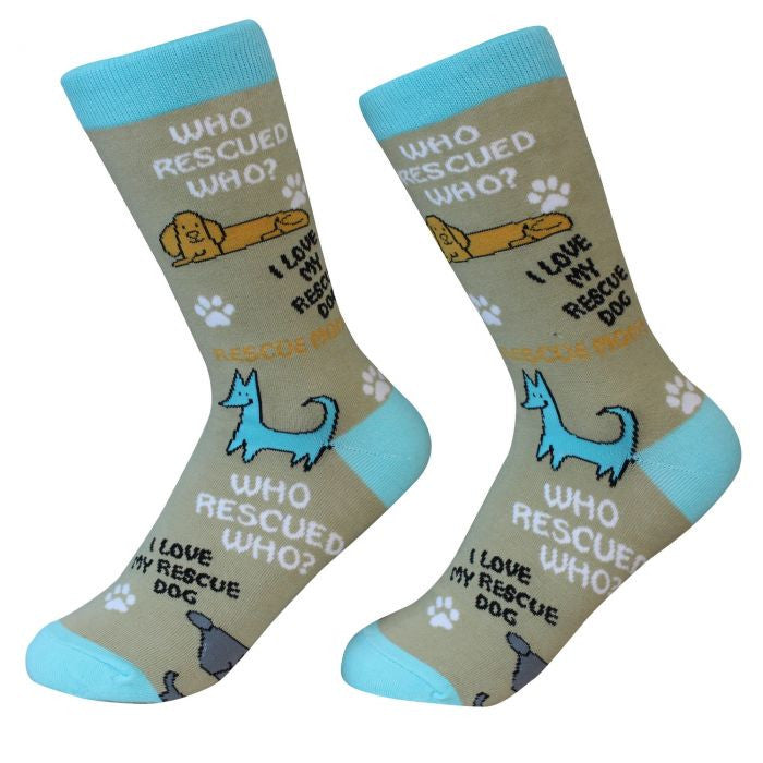Socks Who Rescued Who? by Pet Food Warehouse
