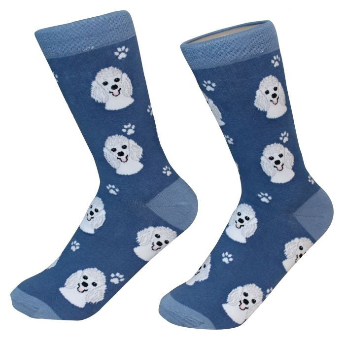 Socks Poodle White by Pet Food Warehouse