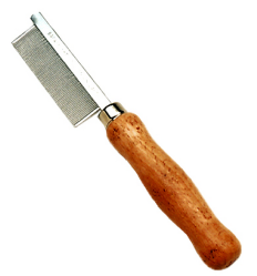 Safari Flea Comb with Wooden Handle by Pet Food Warehouse