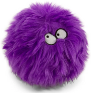 Go Dog Small Purple Furball with Chew Guard Dog Toy by Pet Food Warehouse
