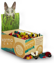 Dharma Dog Karma Cat Wool Backyard Cat Toy Assorted by Pet Food Warehouse