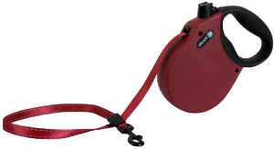 Alcott Adventure Retractable Leash Medium Up To 65# RED 16' by Pet Food Warehouse