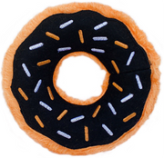 Zippy Paws Pumpkin Spice Donut Halloween Dog Toy by Pet Food Warehouse