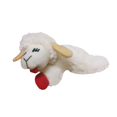 Multipet Catnip Lamb Chop Cat Toy by Pet Food Warehouse
