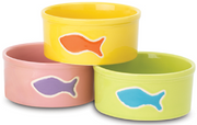 Petrageous 5" Teeny Tiny Fish Water Dish by Pet Food Warehouse