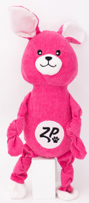 Zippy Paws Corduroy Cuddlerz Bunny by Pet Food Warehouse