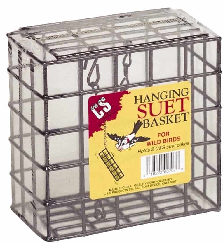 C&S Double Suet Basket by Pet Food Warehouse