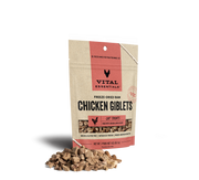 Vital Essentials Freeze-Dried Cat Treat Chicken Giblets 1oz by Pet Food Warehouse
