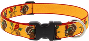 Lupine Collar Turkey Trot Dog Collar 1 16-28 by Pet Food Warehouse