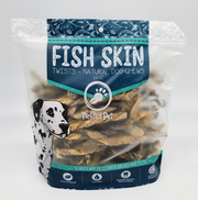 Tickled Pet Icelandic Codfish Skin Twists 1lb by Pet Food Warehouse
