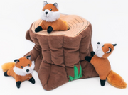 Zippy Paws Burrow Fox Stump by Pet Food Warehouse