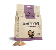 Vital Essentials Freeze-Dried Cat Food Mini Patties Turkey 8oz by Pet Food Warehouse