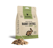 Vital Essentials Freeze-Dried Raw Entree Dog Food Mini Nibs Rabbit 5.5oz by Pet Food Warehouse