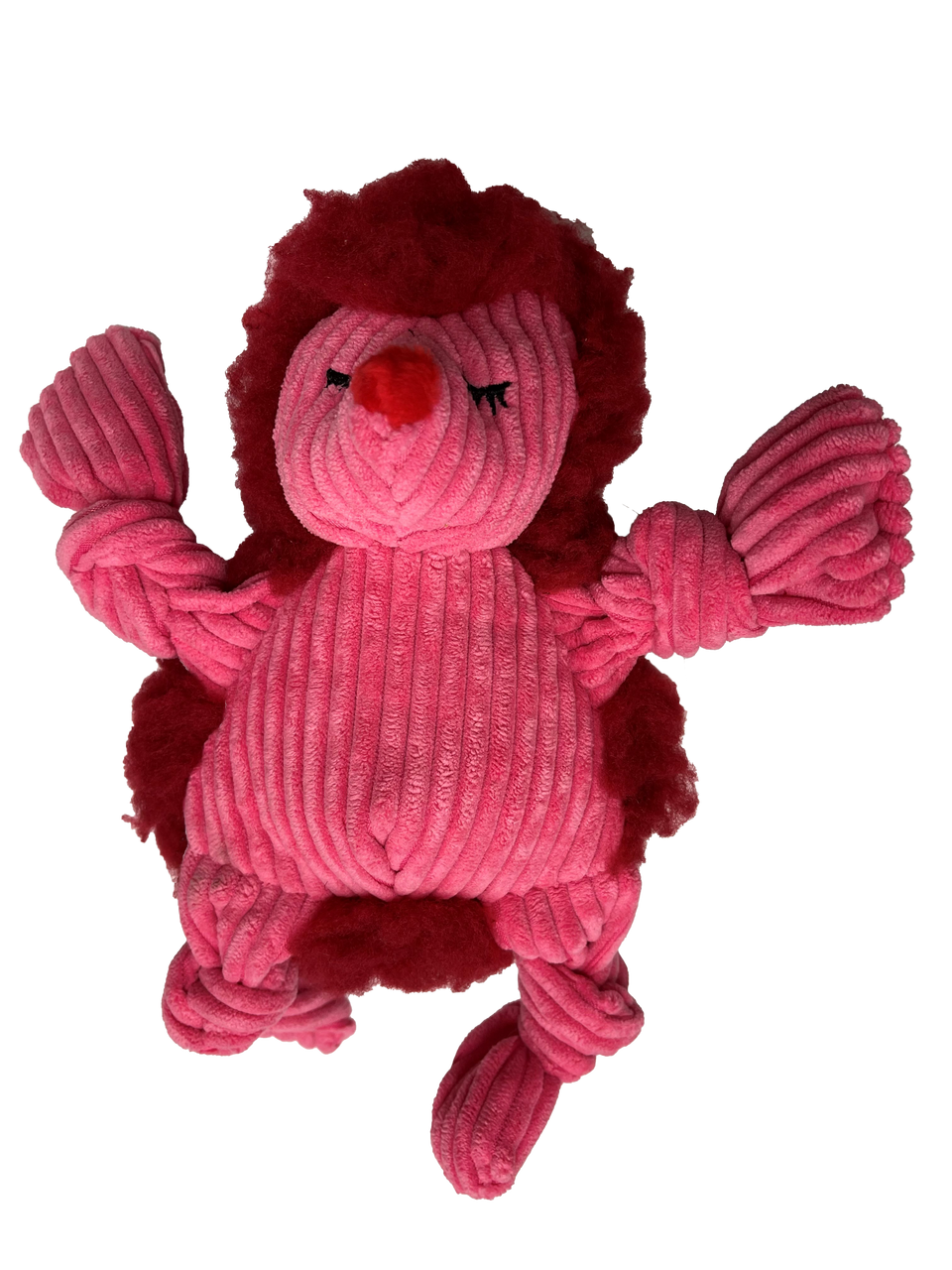 HuggleHound Valentine's Day HuggleFleece FlufferKnottie Hedgehog Large by Pet Food Warehouse