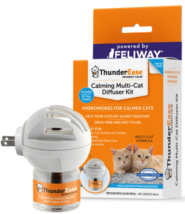 ThunderEase Adaptil Calming Diffuser Kit Multi Cat by Pet Food Warehouse