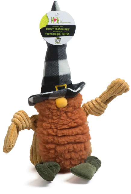 HuggleHound Harvest Gnome Knottie Large by Pet Food Warehouse