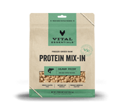 Vital Essentials Raw Protein Mix-In Salmon Recipe Mini Nibs Topper for Dogs 18oz by Pet Food Warehouse
