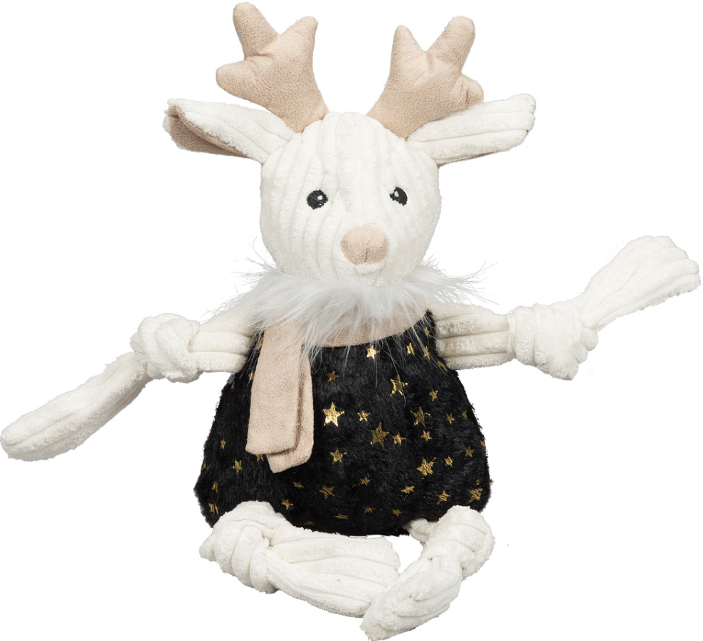 Huggle Hound Celebration Reindeer Large by Pet Food Warehouse