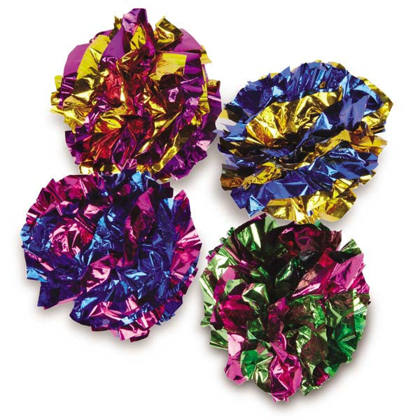 Zanies Giant Mylar Ball Cat Toy by Pet Food Warehouse