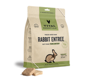 Vital Essentials Freeze-Dried Cat Food Mini Patties Rabbit 8oz by Pet Food Warehouse
