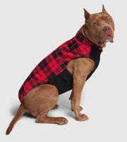 Canada Pooch Thermal Tech Fleece Red Plaid Size 08 by Pet Food Warehouse