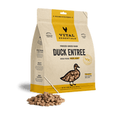 Vital Essentials Freeze-Dried Raw Entree Dog Food Mini Nibs Duck 25oz by Pet Food Warehouse