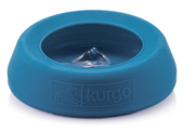Kurgo Splash Free Wander Water Bowl Blue by Pet Food Warehouse