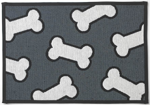 Petrageous Scattered Bones Placemat by Pet Food Warehouse