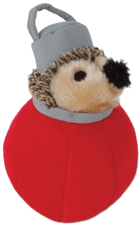 Doskocil Holiday Heggie Ornament Dog Toy by Pet Food Warehouse