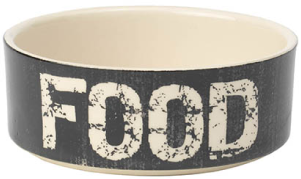 Petrageous 5" Vintage Food Dish by Pet Food Warehouse