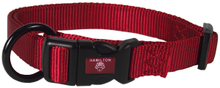 Hamilton Adjustable Dog Collar Red 3/4" 16-22" by Pet Food Warehouse