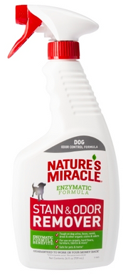 24oz Nature's Miracle Stain Odor Eliminator Spray by Pet Food Warehouse