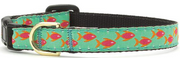 Upcountry Adjustable Safety Cat Collar Tropical Fish 10 by Pet Food Warehouse