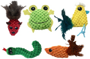 Multipet Knobby Knits Assorted Cat Toy by Pet Food Warehouse
