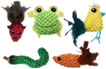 Multipet Knobby Knits Assorted Cat Toy by Pet Food Warehouse