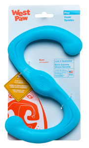 West Paw Bumi Dog Toy Aqua 10" by Pet Food Warehouse