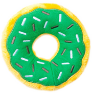 Zippy Paws Mint Chip Donut Holiday Dog Toy by Pet Food Warehouse