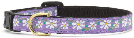 Upcountry Adjustable Safety Cat Collar Daisy 12 by Pet Food Warehouse