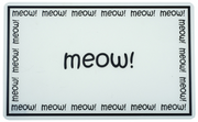 Petrageous Meow Pet Placemat by Pet Food Warehouse