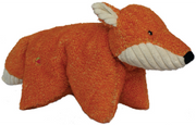 HuggleHound Squooshie Fox Knot-Less Dog Toy by Pet Food Warehouse