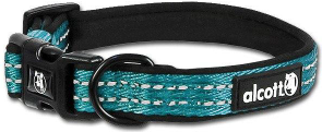 Alcott Adventure Collar Blue 3/4" 14-20" by Pet Food Warehouse