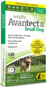 Vetality Avantect II Small Dog 4-10 lbs 4 Pack by Pet Food Warehouse