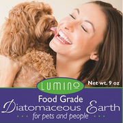 Lumino 9oz Organic Diatomaceous Earth by Pet Food Warehouse
