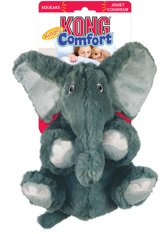 Kong Comfort Kiddos Jumbo Elephant Extra Large by Pet Food Warehouse