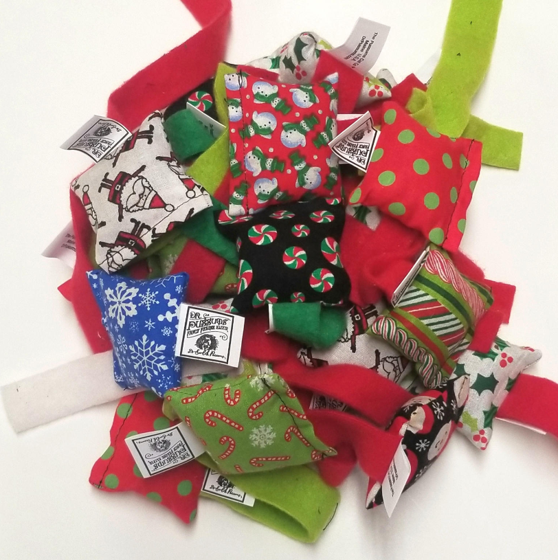Dr. Pussums Toss About Christmas Cat Toy by Pet Food Warehouse