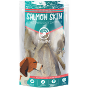 Tickled Pet Premium Salmon Skins 6oz by Pet Food Warehouse