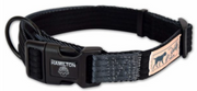 Hamilton Adjustable Dog Collar Canteen Black & Granit 1 18-26" by Pet Food Warehouse