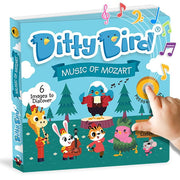 Ditty Bird | Music of Mozart | Interactive Classical Music Sound Book for Toddlers 1- 3 | Musical Books for 1 Year Old
