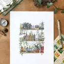 Lizzy Gass Giclee Shelves Prints (8x10)